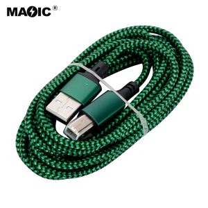 绿色USB打印机线