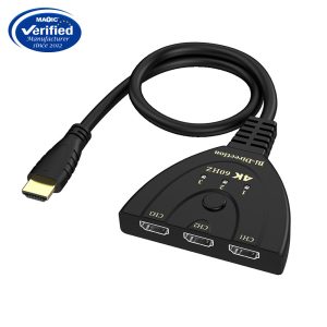 40K 60HZ Bi-Drection HDMI switch 3port