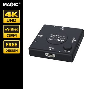 HDMI switch 3 in 1 out  4K 60hz