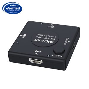 HDMI switch 3 in 1 out 4K 60hz