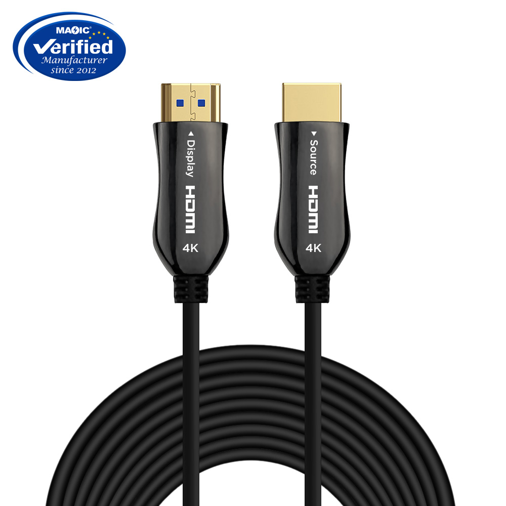 4K Zinc alloy HDMI fiber optic cable C