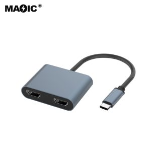 2 in 1 USB-C HUB