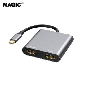 4 in 1 hub dual hdmi®