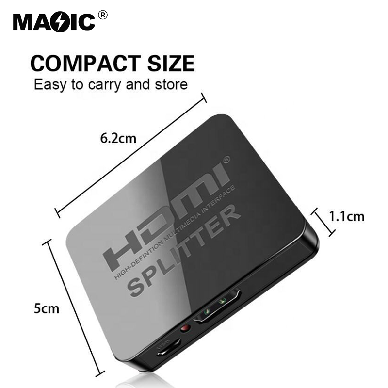 4K HDMI® splitter 1*2 - Image 2