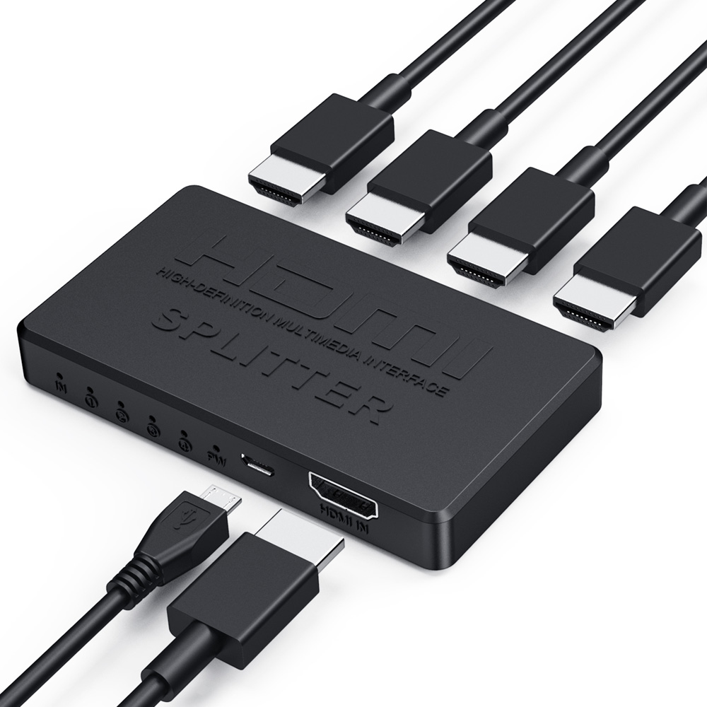HDMI Splitter 1 to 4 out 4K 60HZ - 图片 3