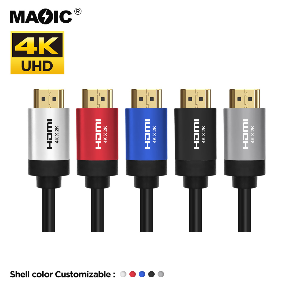 4K HDMI Cable silvery - Image 3