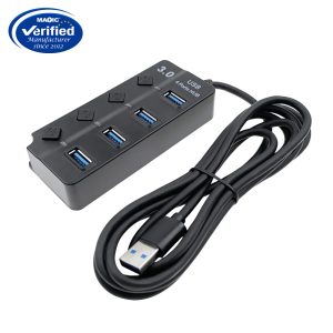 4ports usb3.0 hub with switch 2