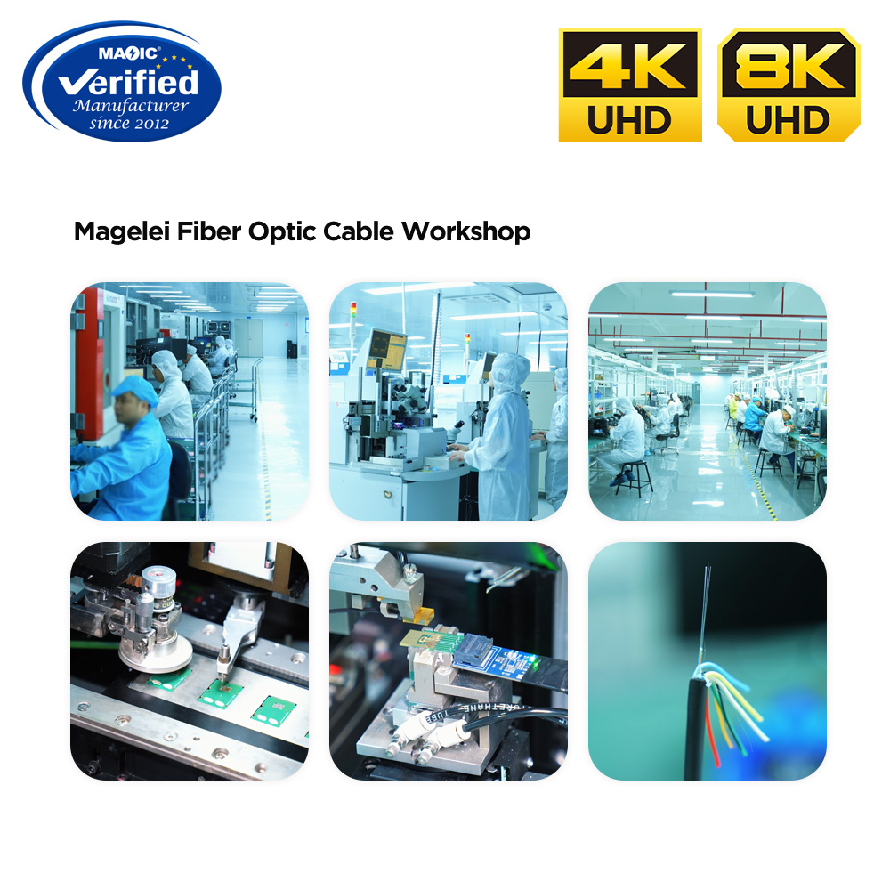 8K Zinc alloy HDMI fiber optic cable J - 图片 6