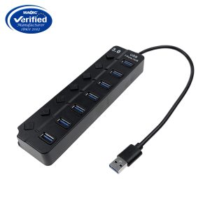 7ports usb3.0 hub with switch-2