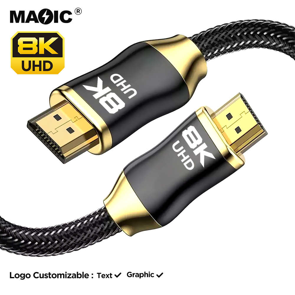 8K HDMI Cable zincalloy - 图片 2
