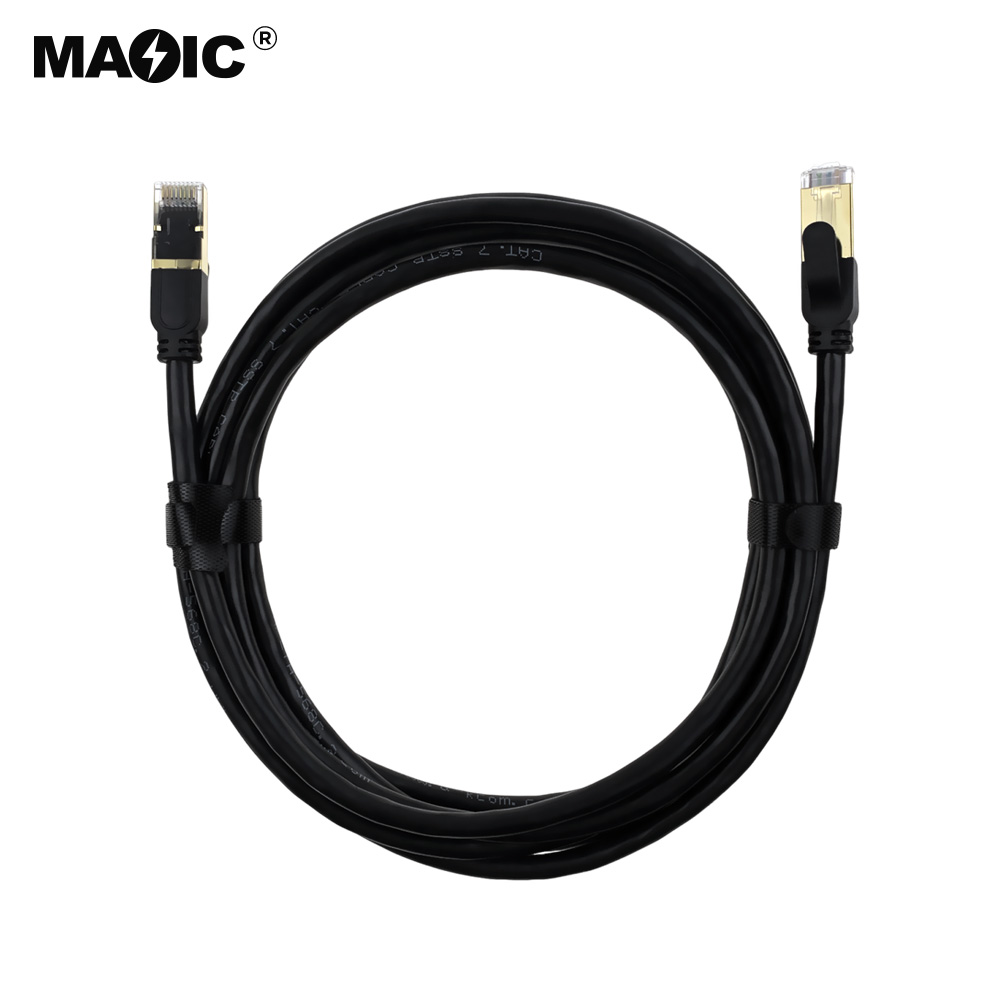 Cat7 cable 1M black - 图片 3