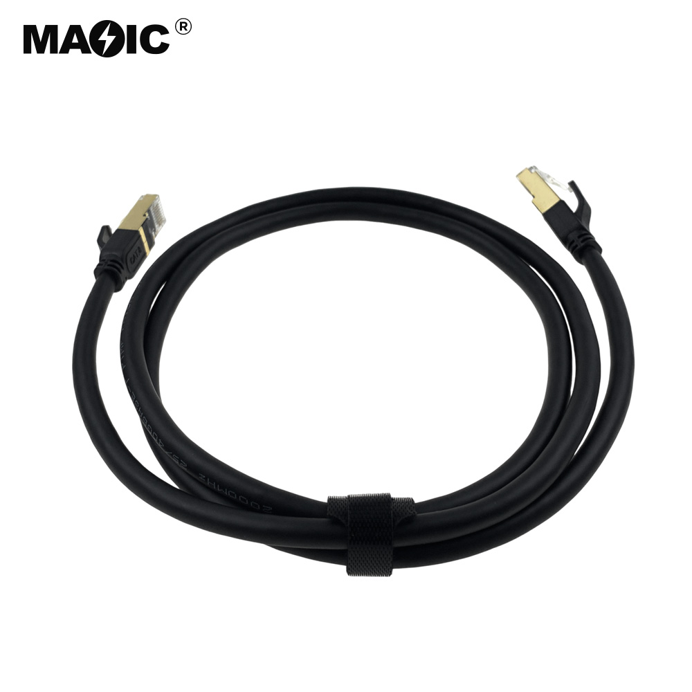 Cat8 cable 1M black - 图片 4