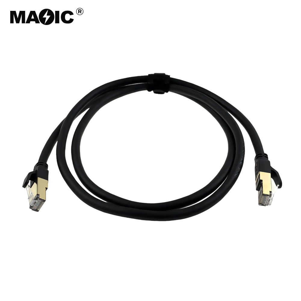 Cat8 cable 1M black - 图片 5