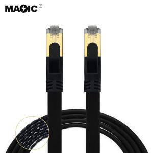 Cat8 cable 3M Braid Flat