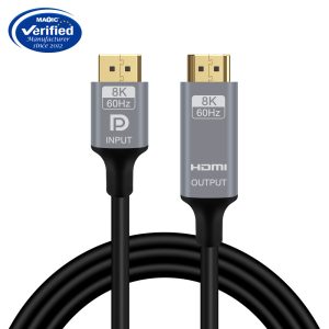 DP TO HDMI CABLE 8K@60HZ 1.8M