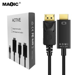 DP male to HDMI® male Cable