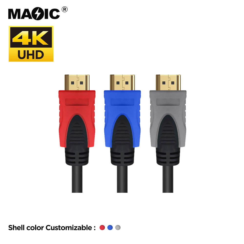 HDMI Cable Red&Black woven - 图片 3