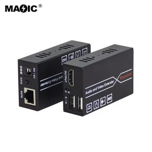 HDMI®-EXTENDER-60M-KVM