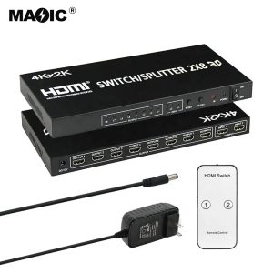 HDMI®-SWITCH-SPLITTER-2x8