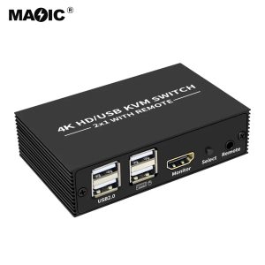 HDMI®-USB-KVM-2X1