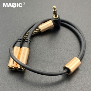 Headphone Splitter male to 2female
