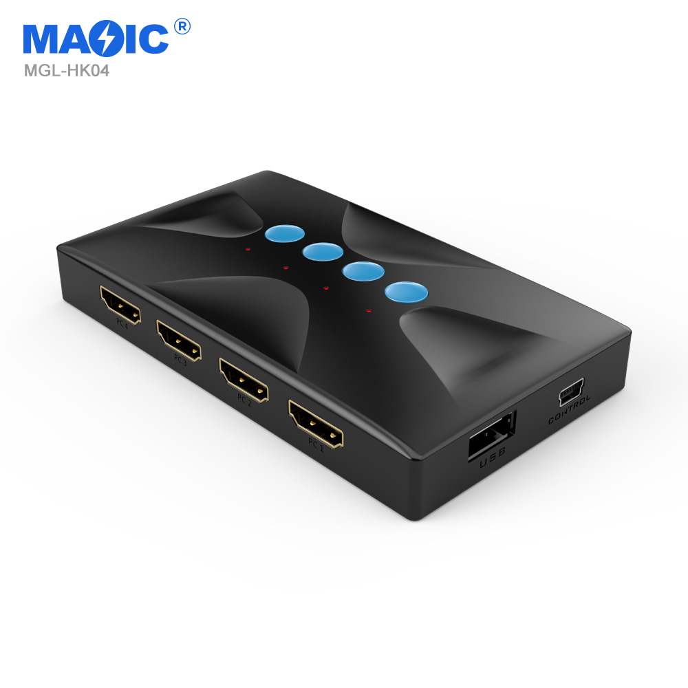KVM Switch 4 in 1 out