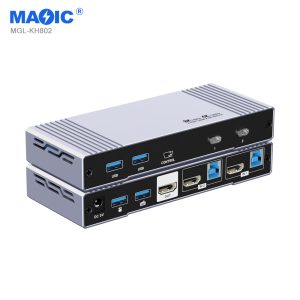 HDMI KVM Switch 2 in 1 out