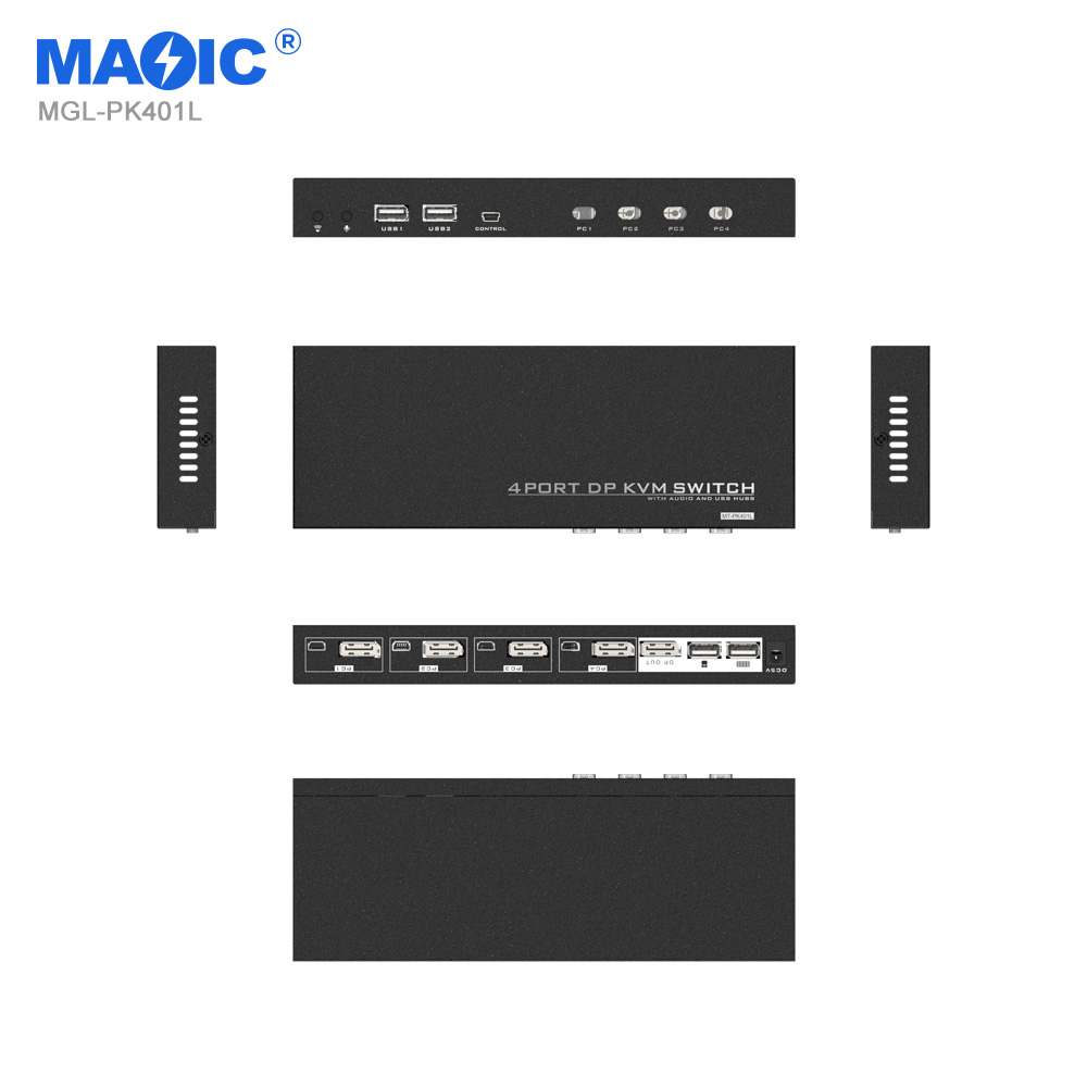 DP KVM Switch 2 in 1 out - Image 6