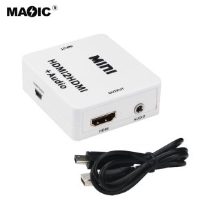 MINI-HDMI®-TO-HDMI®+AUDIO