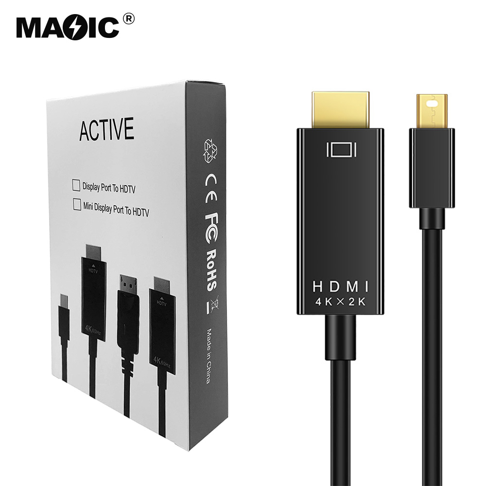 Mini DP male to HDMI® male Cable