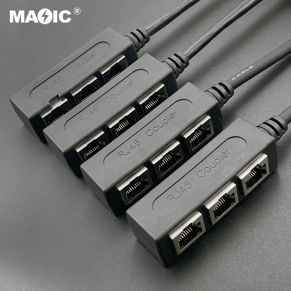 RJ45 coupler 1 to 3 adapter combination - 图片 4