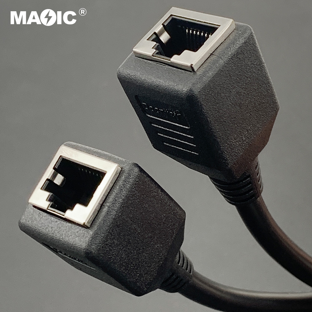 RJ45 male to 2female splitter - 图片 2