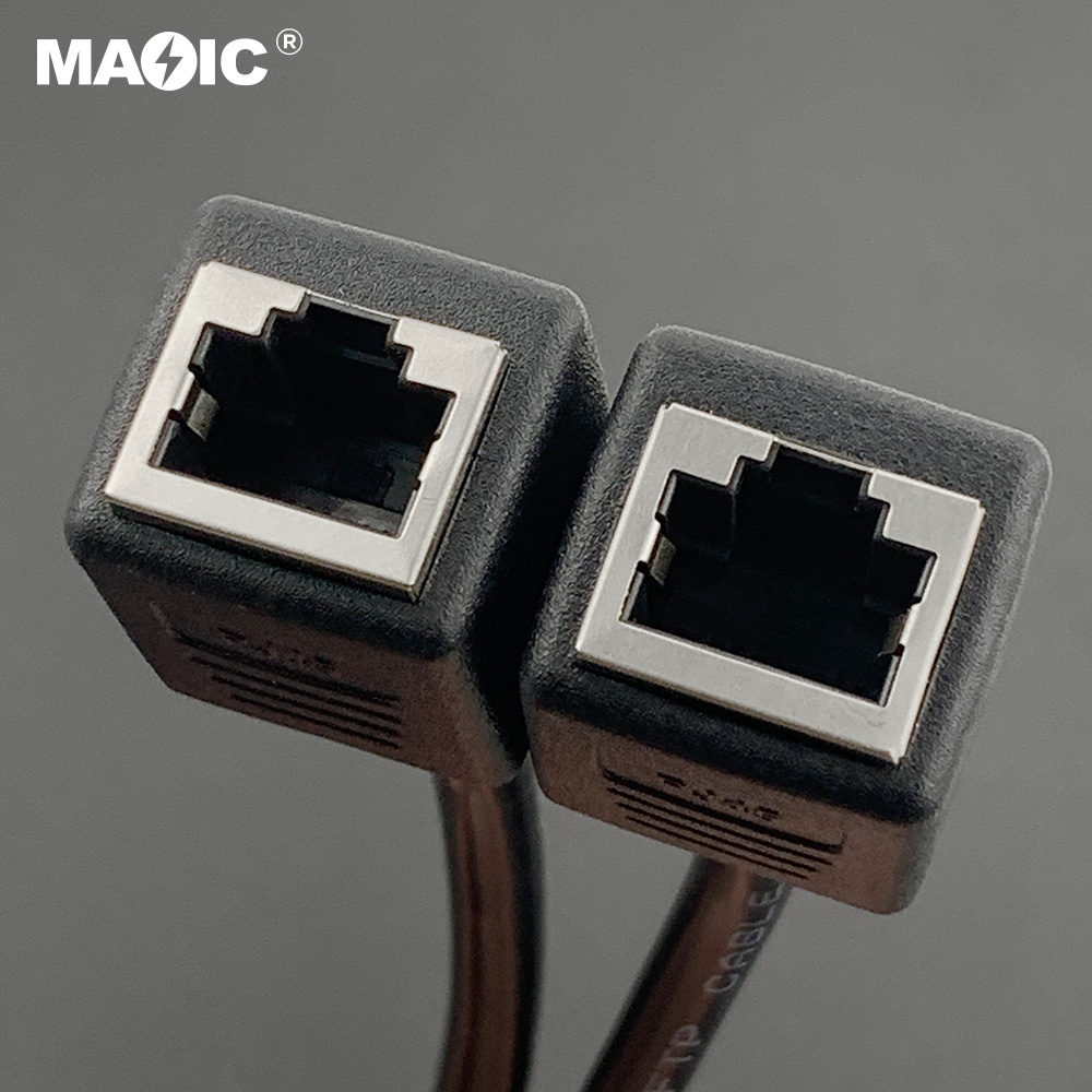 RJ45 male to 2female splitter - 图片 3