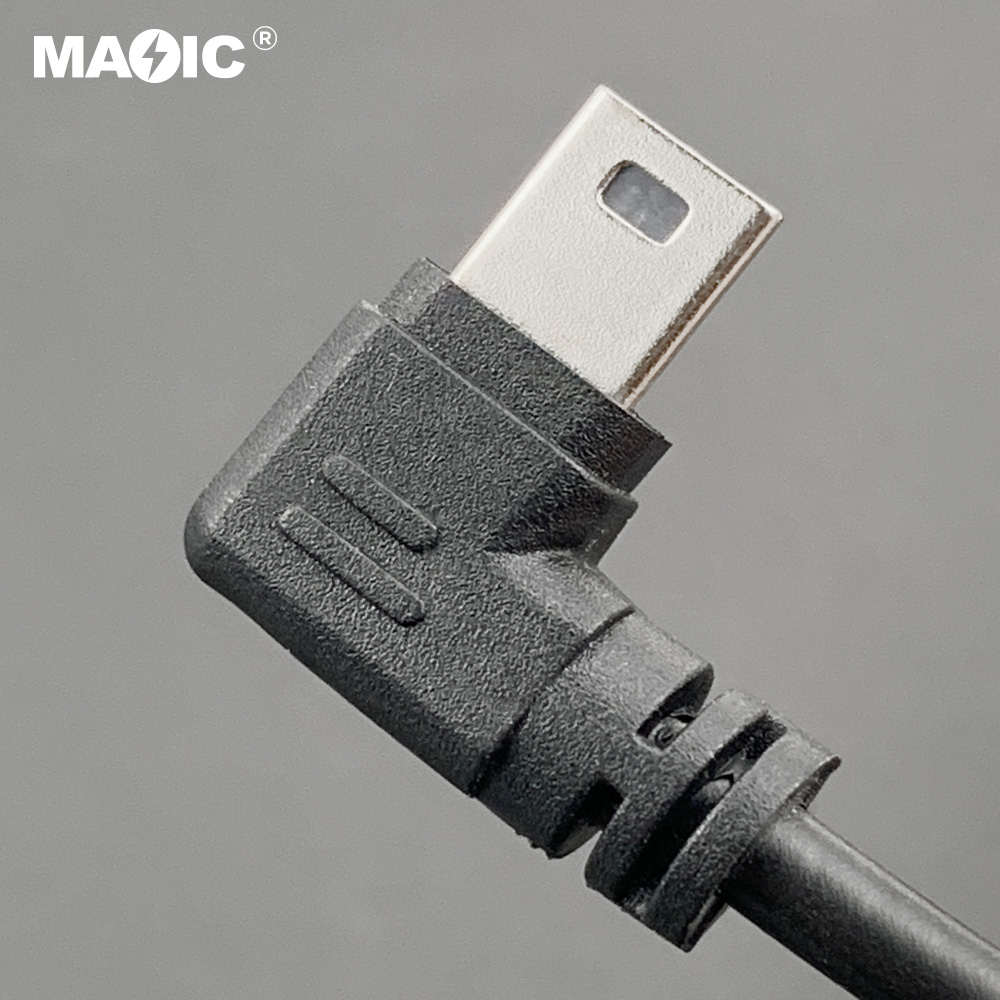 Right Angle Mini USB spring cable - 图片 3