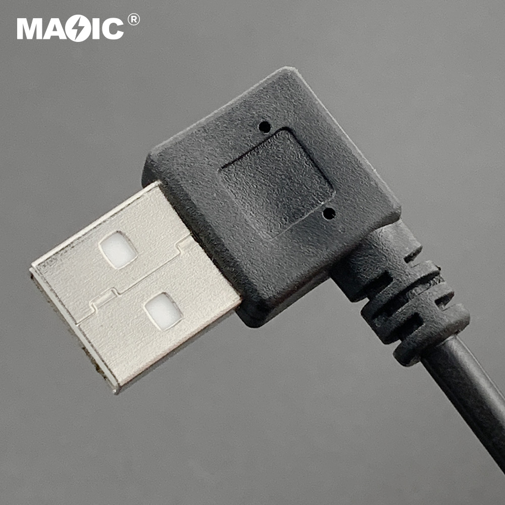 Right Angle Mini USB spring cable - 图片 4