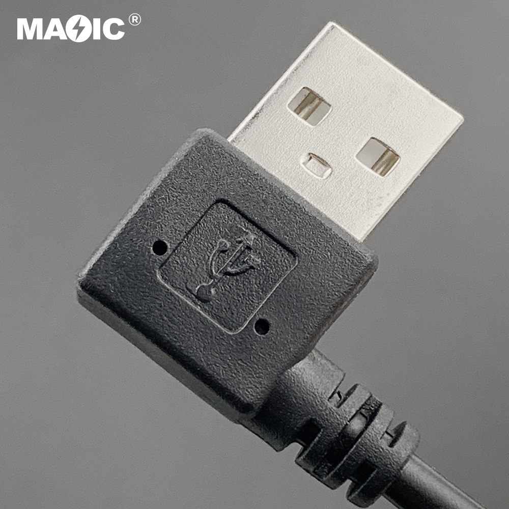Right Angle Mini USB spring cable - 图片 5