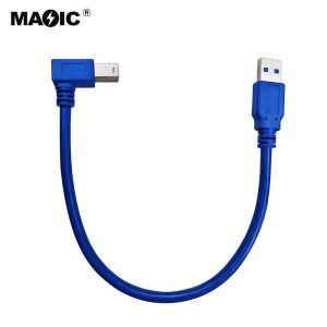 Right Angle USB printer cable