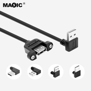 USB 2.0 A male to A female ear cable
