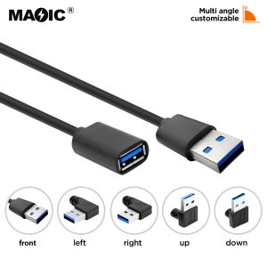 USB 3.0 A male to A female cable