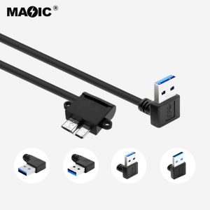 USB 3.0 A male to Micro B male cable