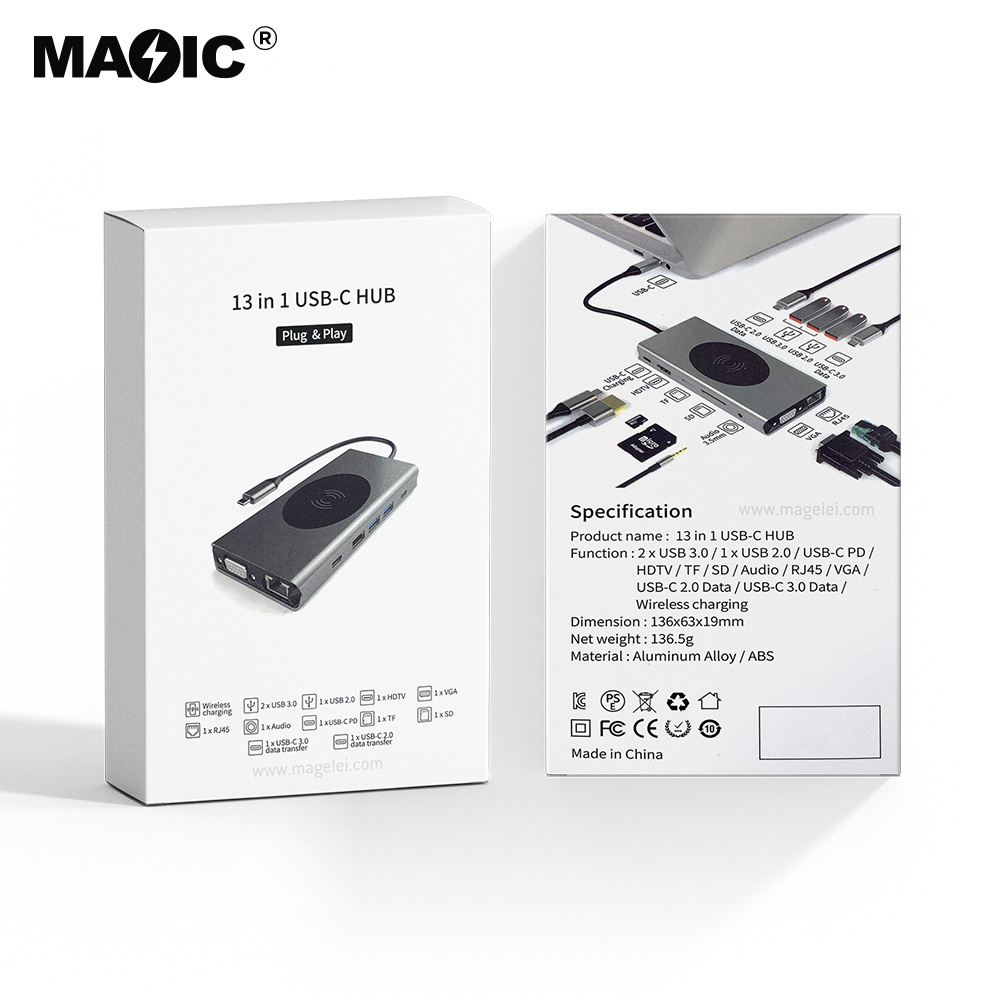 USB-C HUB 13in1