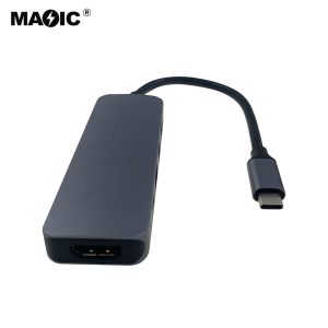 USB C HUB 5in1 CS5266 HDMI 4K@30HZ+ USB3.0X1+USB2.0X2+PD100W