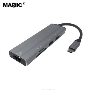 USB C Hub 6in1