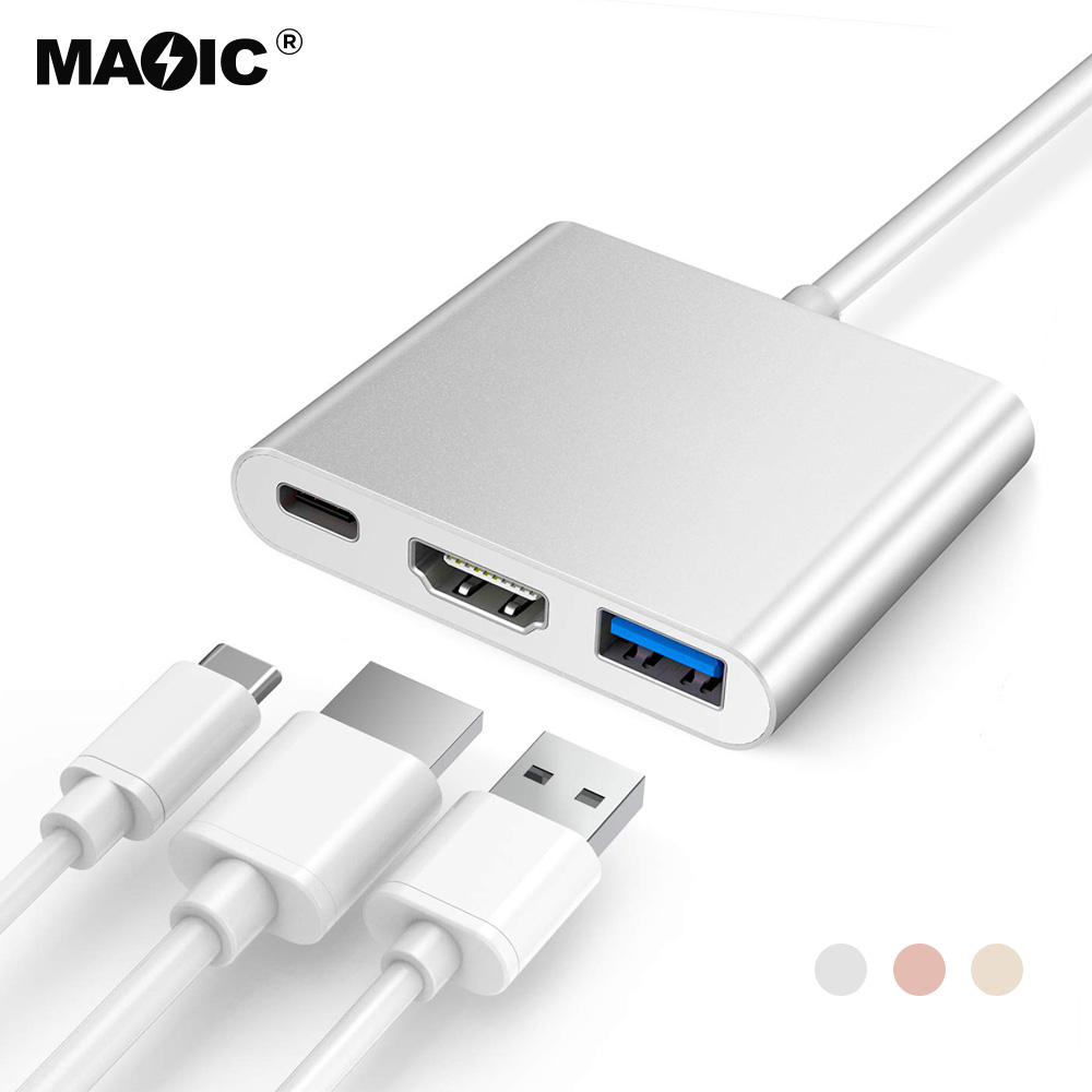 USB TYPE-C to HDMI®+USB+PD 3 in 1 - 图片 2