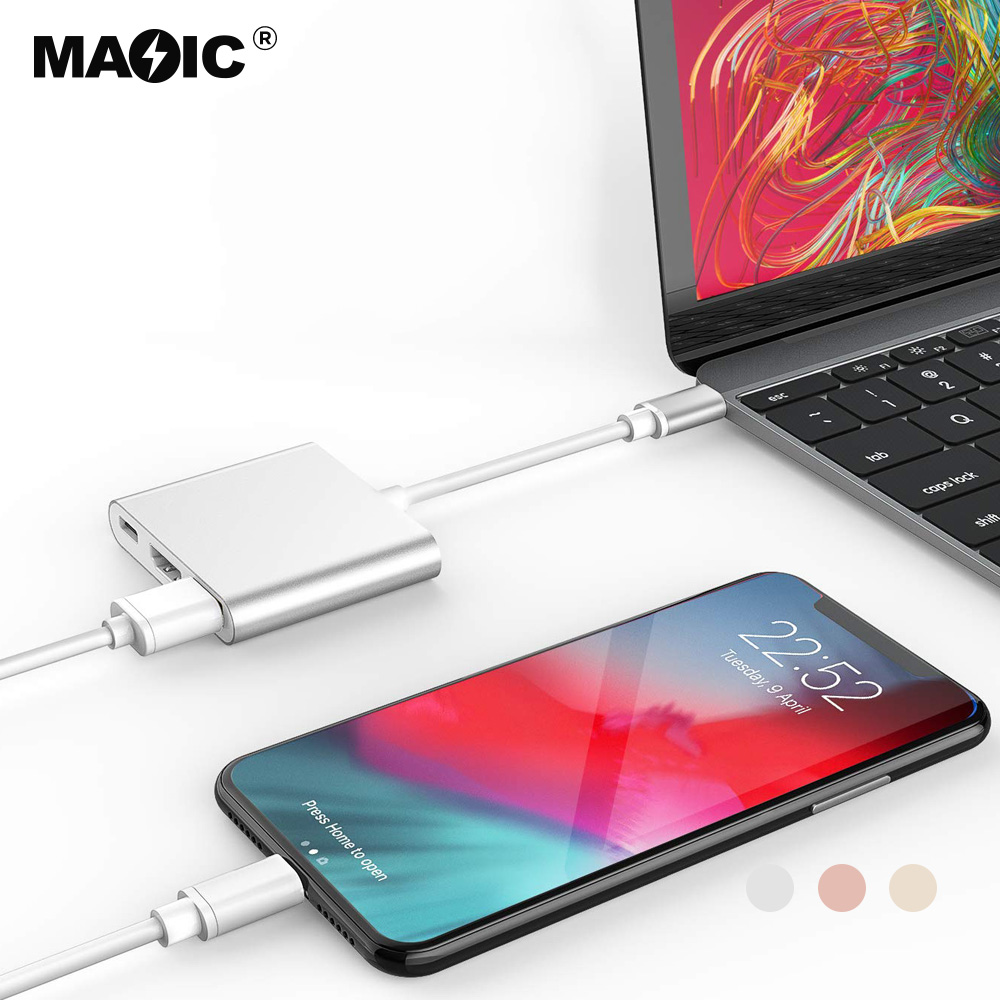 USB TYPE-C to HDMI®+USB+PD 3 in 1 - 图片 3