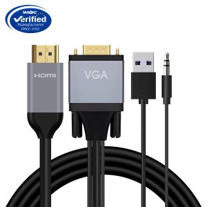 VGA TO HDMI+USB 1.8M