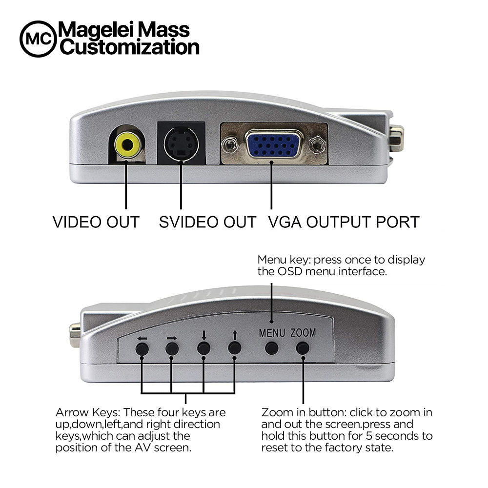 VGA to AV Converter - 图片 4