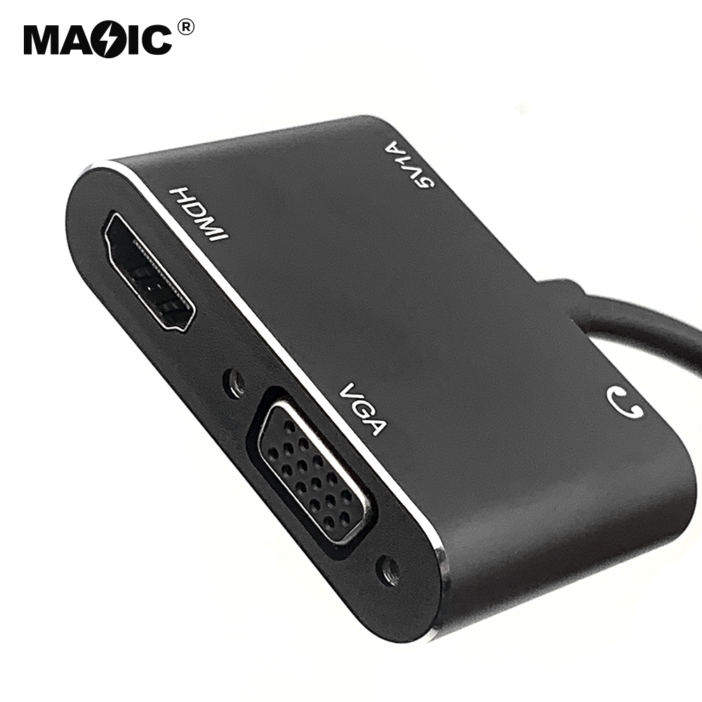 VGA to HDMI®+VGA Adapter with Audio - 图片 3