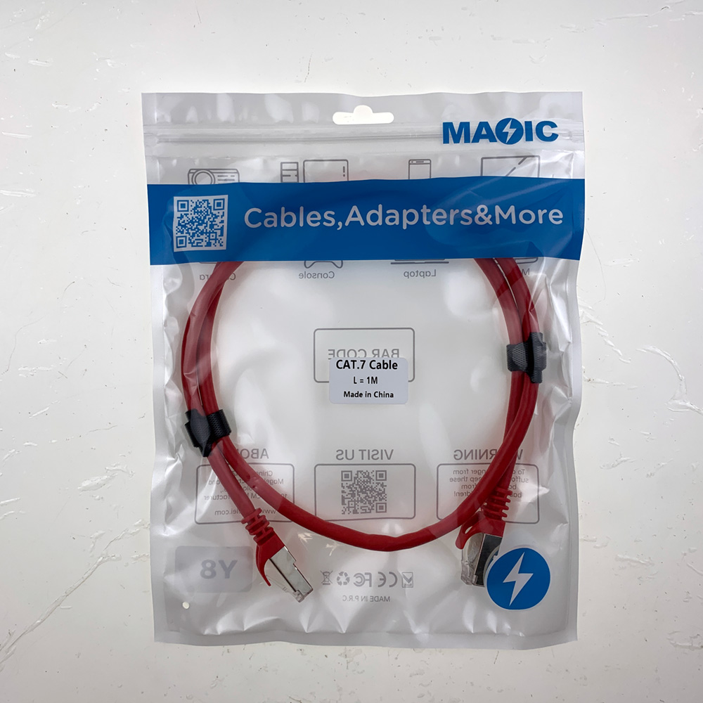 Cat7 cable 1M red - 图片 6