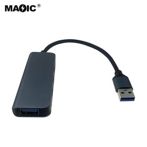 金属壳USB3.0 4Ports HUB
